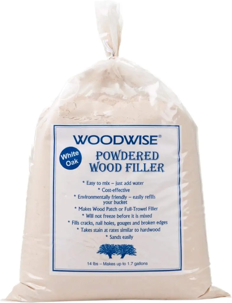 Woodwise powdered wood filler